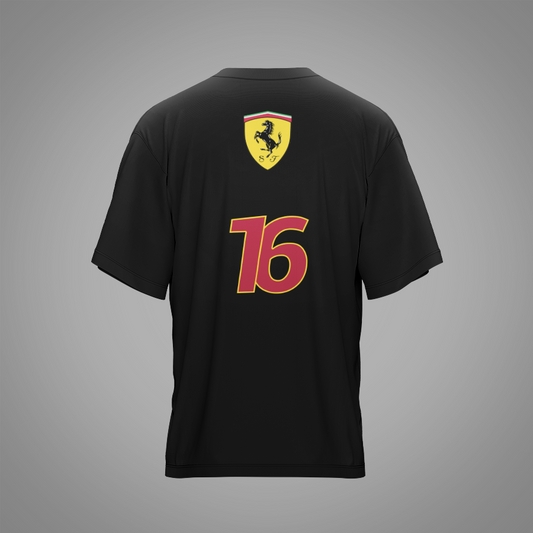 Camisa - Ferrari - Charles Leclerc