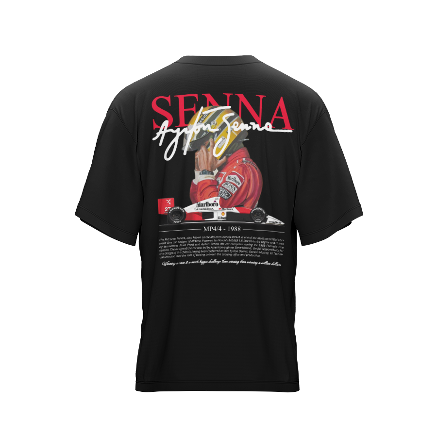 Camiseta Ayrton Senna Edição Especial - MP4/4 1988